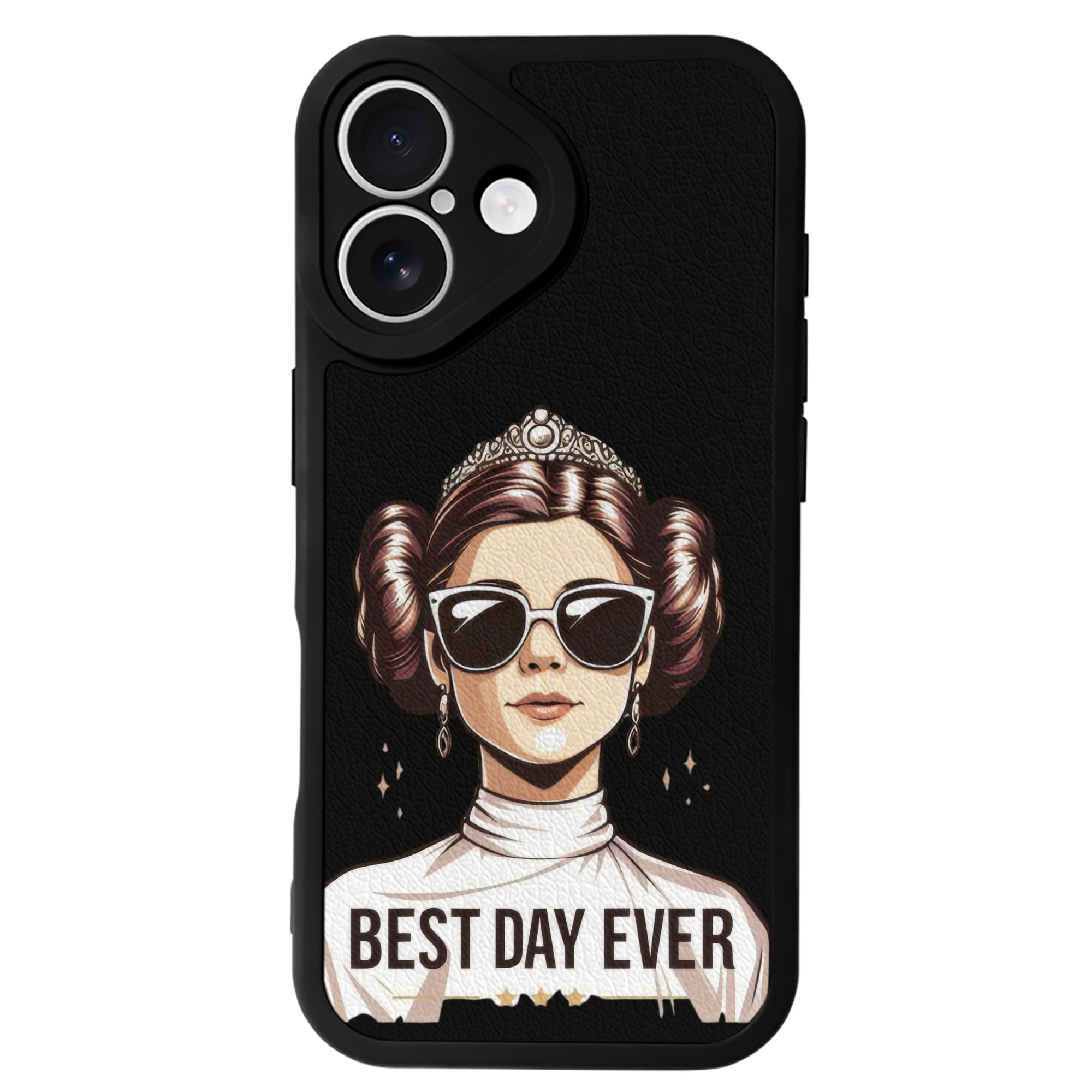 （画像用） スター・ウォーズ Star Wars 【iPhone 16シリーズ対応】シリコンスマホケース（レザー調） 材質：シリコン